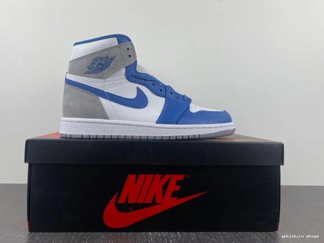 Cheap OG True DZ5485-410 Blue Jordan 1 High Air 0729